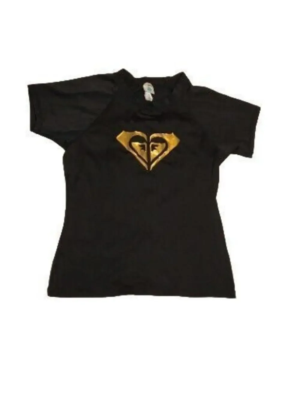 Roxy T-Shirt Girl Whole Hearted Swimming Y2K Size XL